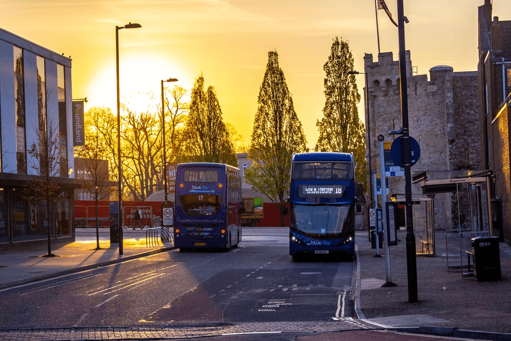 Roads and public transport in Southampton