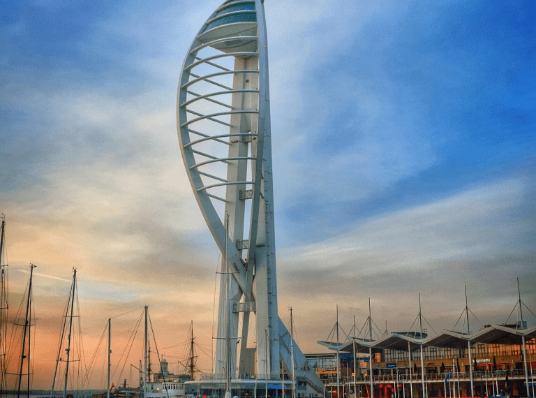 Spinnaker Tower in Portsmouth