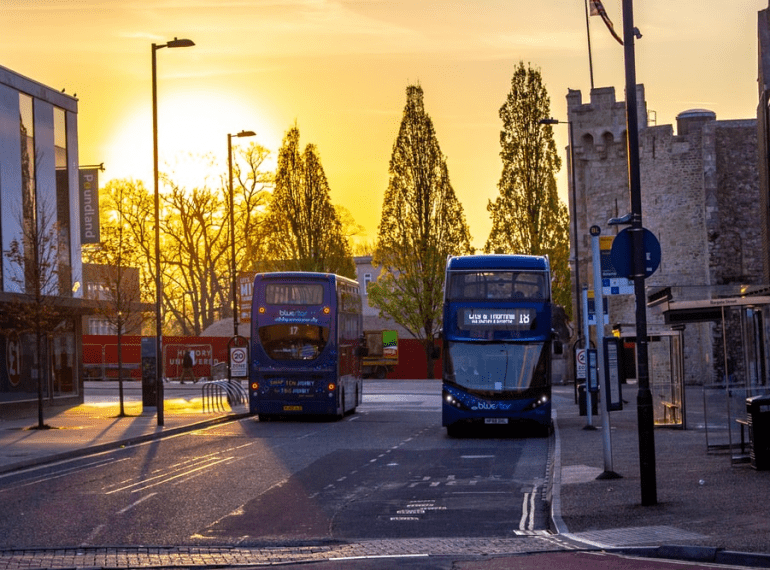 Sunset in Southampton