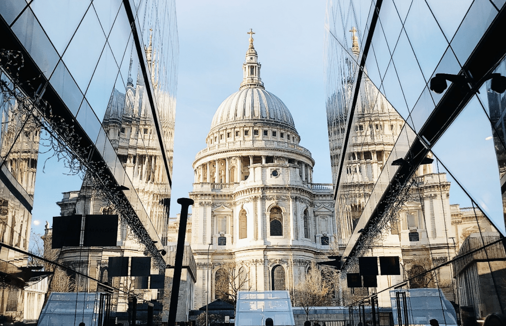 White Dome Cathedral in Central London