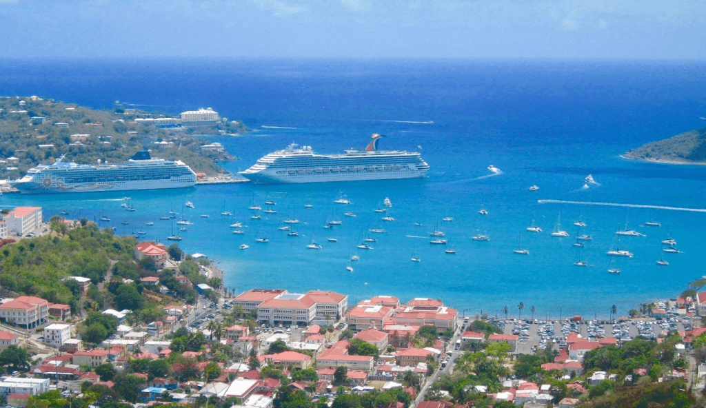 Spring break cruise ships