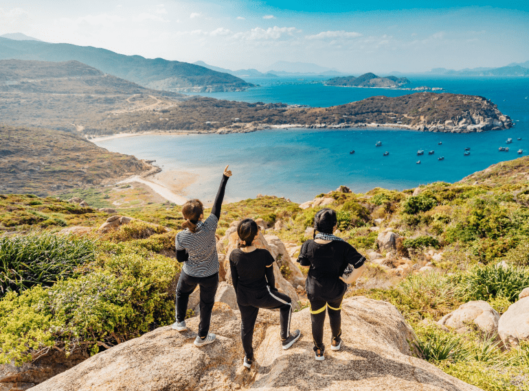 Three Women on a Vacation